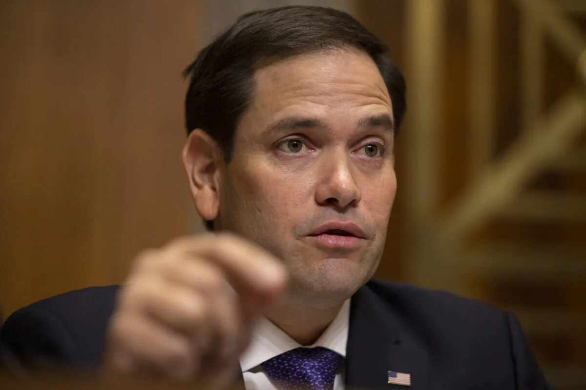 Sen. Marco Rubio (R-Fla.) on Capitol Hill in Washington on June 19, 2019. (Stefani Reynolds/Getty Images)