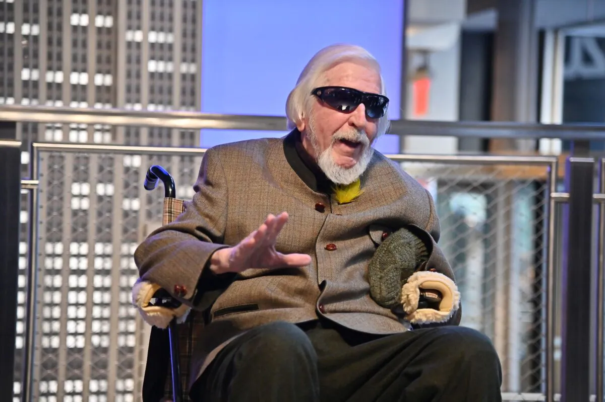 Caroll Spinney, Sesame Street's Big Bird portrayer and puppeteer, in New York City on Nov. 08, 2019. (Photo by Theo Wargo/Getty Images)