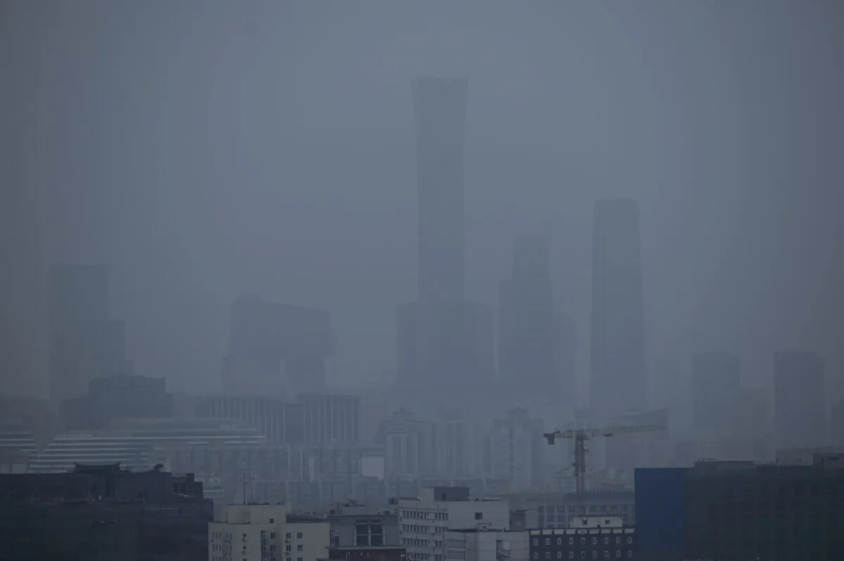 The skyline of Beijing's central business district on Nov. 29, 2019. (WANG ZHAO/AFP via Getty Images)