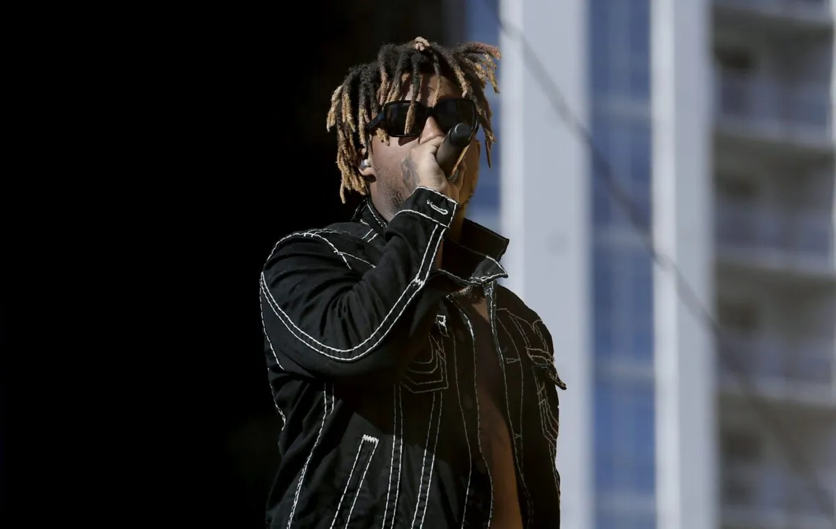 Juice Wrld performs onstage during the 2019 iHeartRadio Music Festival and Daytime Stage at the Las Vegas Festival Grounds on September 21, 2019 in Las Vegas, Nevada. (Photo by Bryan Steffy/Getty Images)