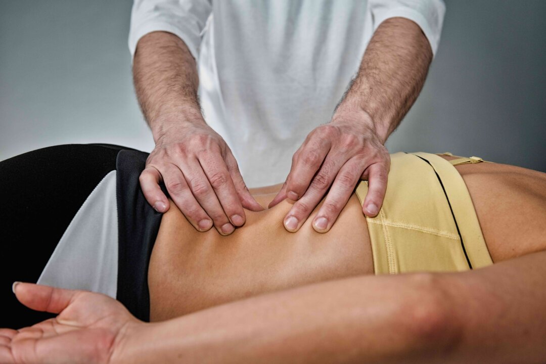 Myofascial release (or MFR) is a type of hands-on treatment that is used to reduce tightness and pain in the body’s connective tissue system. (Microgen/Shutterstock)