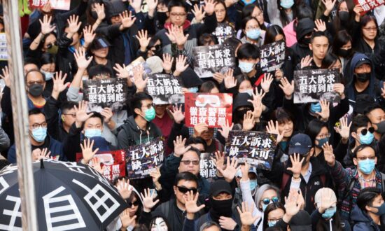 800,000 Hongkongers Take to the Streets to Mark Human Rights Day