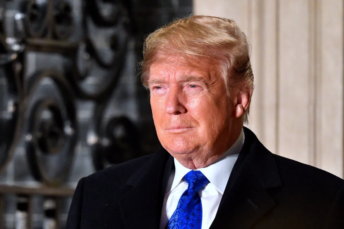 President Donald Trump in London on Dec. 3, 2019. (Leon Neal/Getty Images)