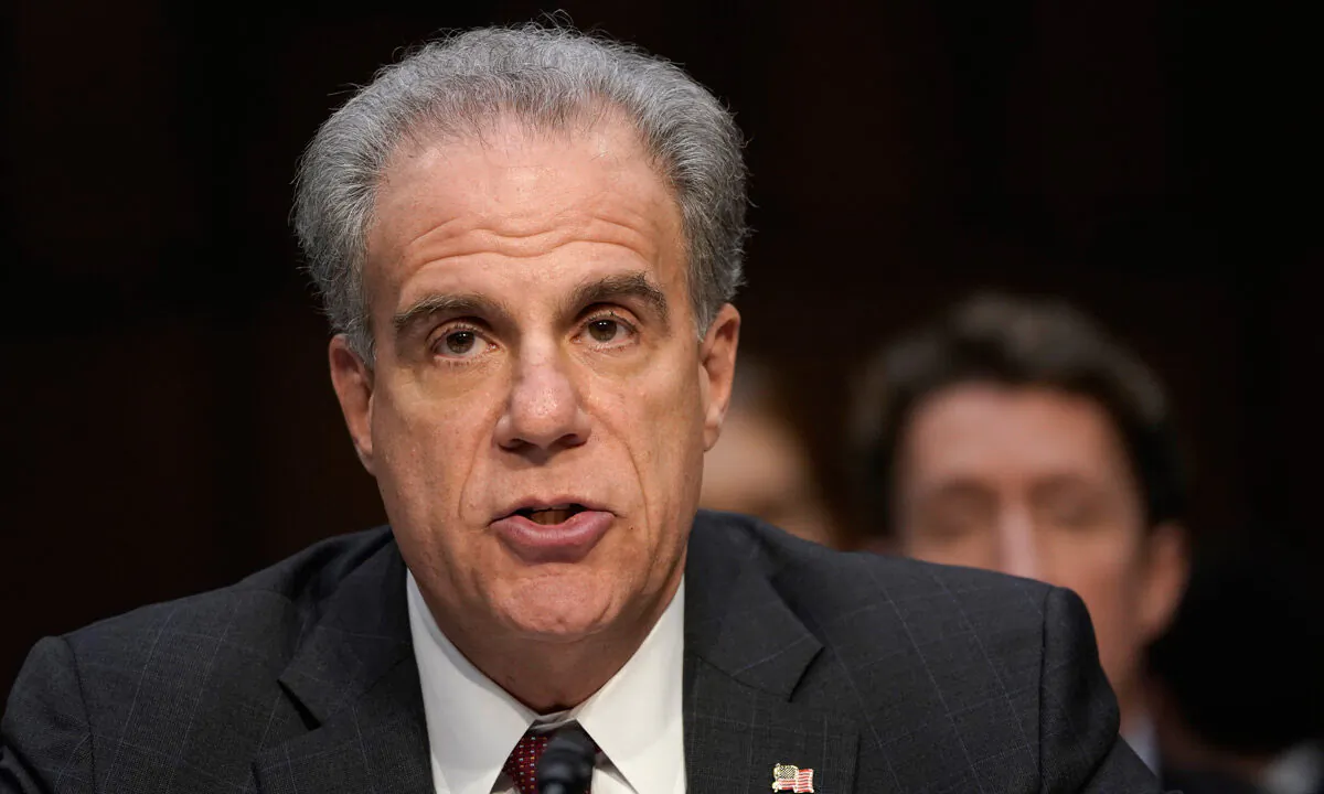 Justice Department Inspector General Michael Horowitz testifies before the Senate Judiciary Committee in the Hart Senate Office Building in Washington, DC, on Dec. 11, 2019. Win McNamee/Getty Images