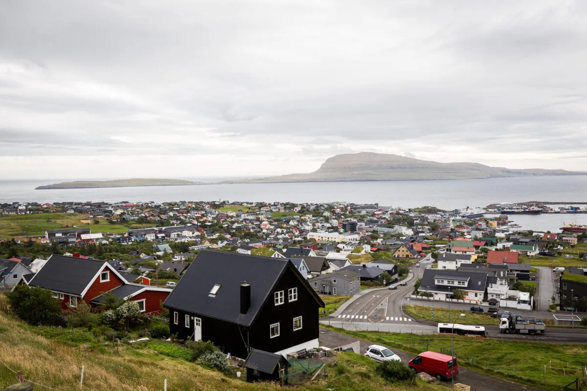 A view over the Faeroe Islands' capital Torshavn on Sept. 04, 2018. (Maja Hitij/Getty Images)