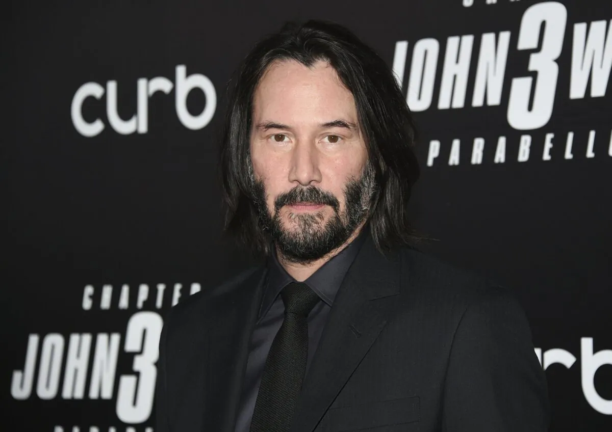 Actor Keanu Reeves attends the world premiere of "John Wick: Chapter 3 - Parabellum" at One Hanson in New York, on May 9, 2019. (Evan Agostini/Invision/AP)