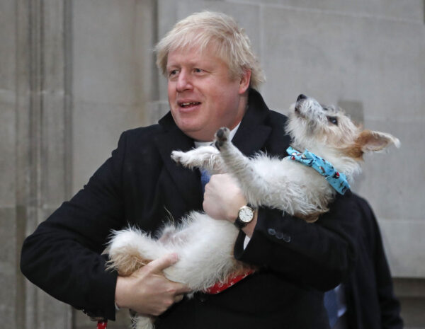 Britain's Prime Minister Boris Johnson l
