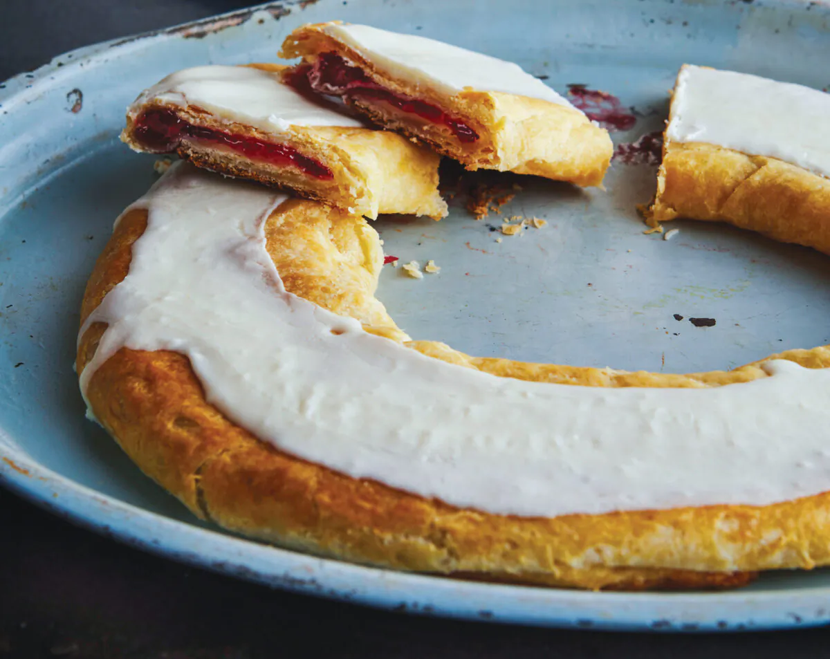 Danish kringle, Wisconsin's state pastry. (Paul Strabbing)