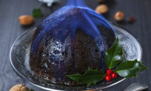 Gather 'Round the Christmas Pudding Fire