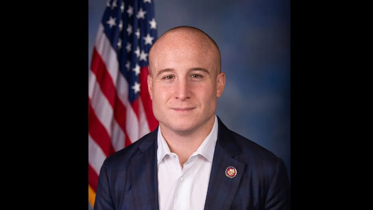 Rep. Max Rose (D-N.Y.), who represents a district Trump carried in the 2016 election, said Friday that he will vote in favor of the articles of impeachment against President Donald Trump. (U.S. House of Representatives)