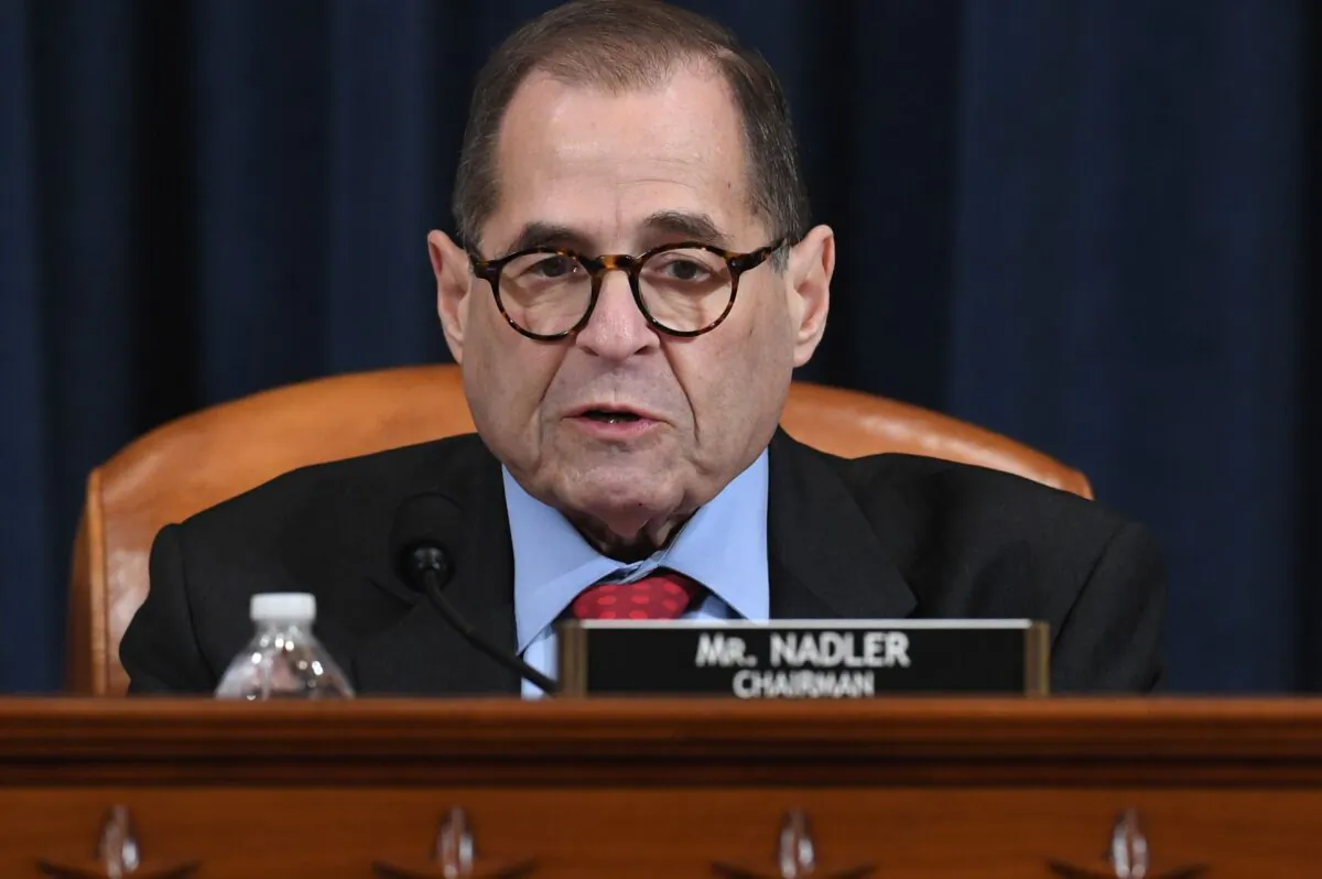 Polls favor U.S. Rep. Jerrold Nadler (D-N.Y.) in his primary race against colleague Carolyn Maloney on Aug. 23, 2022. (Photo Dec. 13, 2019. Saul Loeb/AFP via Getty Images)