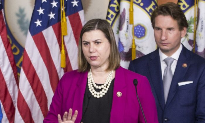 Rep. Elissa Slotkin (D-Mich.) in a file photo. (Zach Gibson/Getty Images)