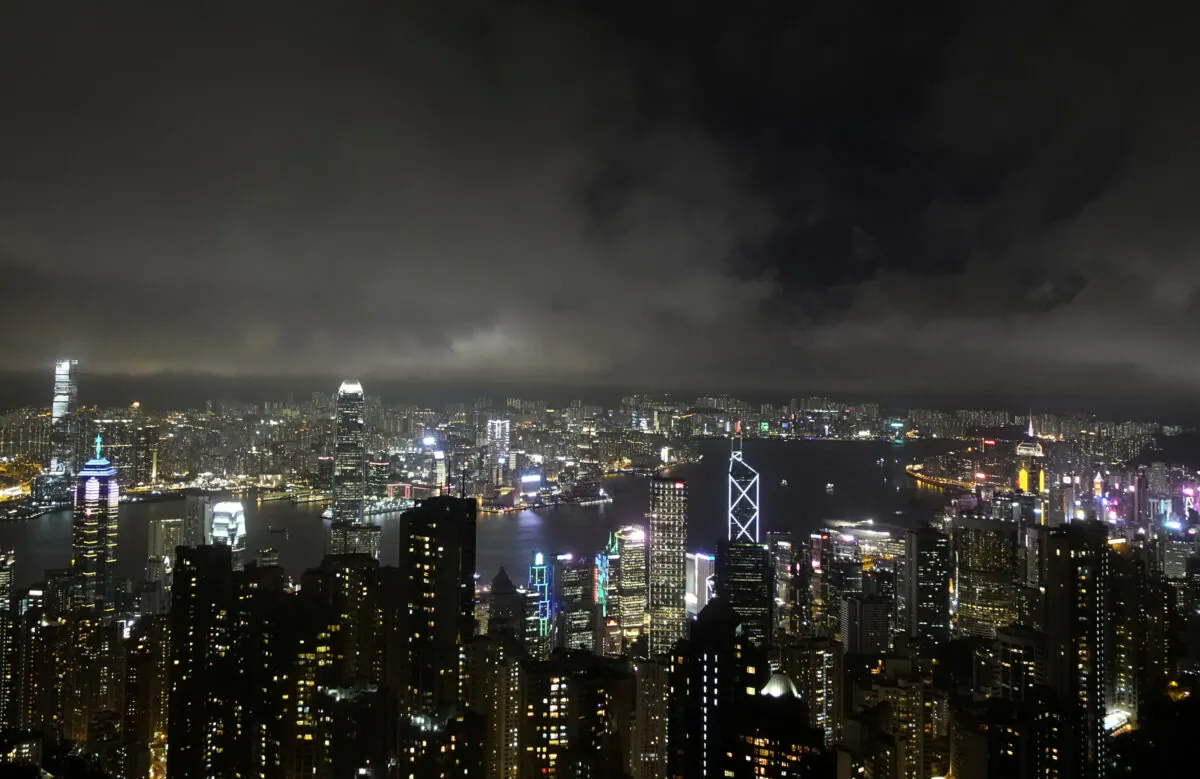 A view of the city of Hong Kong from the Peak Tower, in Hong Kong, on Sept. 5, 2019. (Amir Abdallah Dalsh/Reuters)