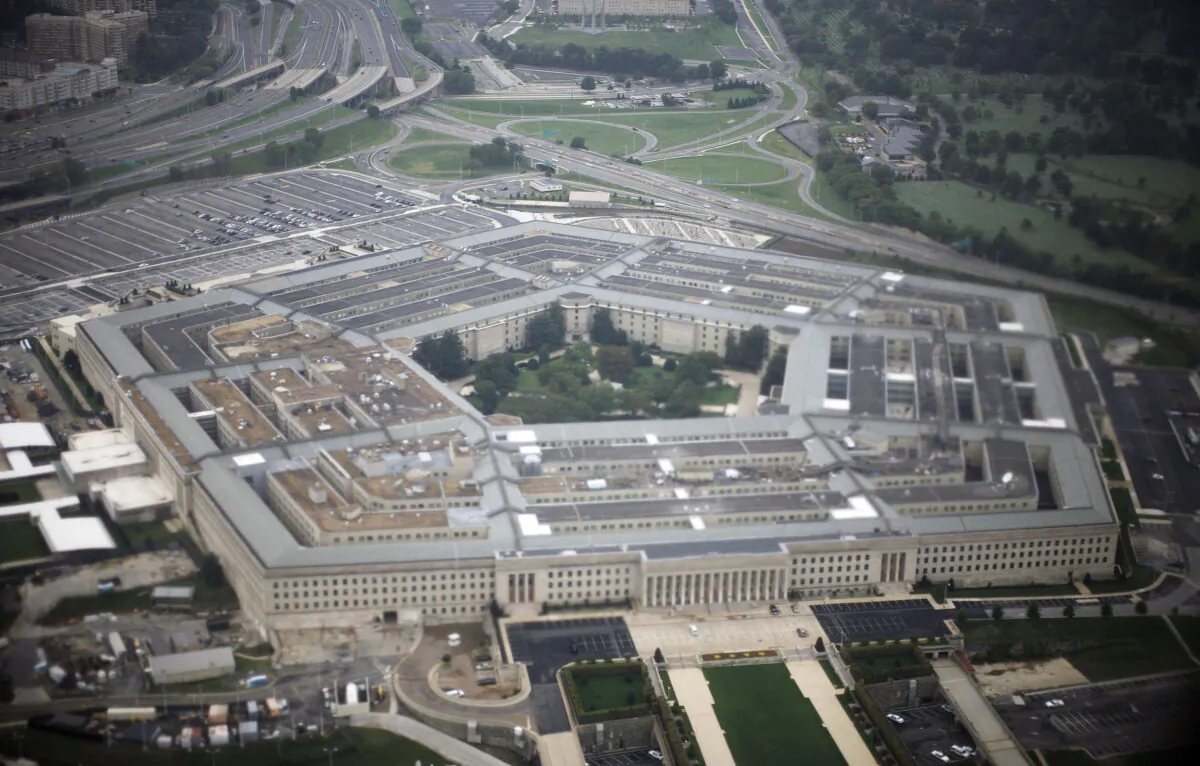 An aerial view of the United States military headquarters, the Pentagon, in a file photo. (Jason Reed/Reuters)