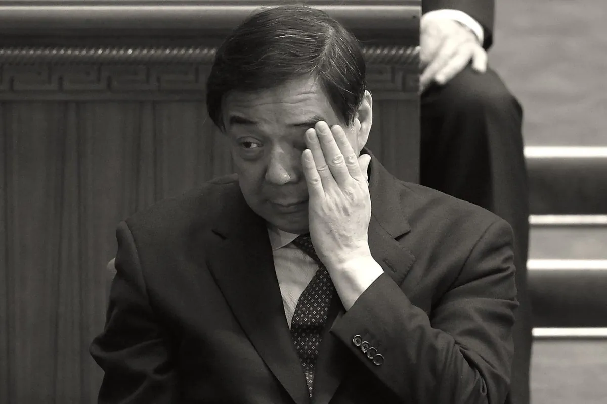Disgraced former Politburo member Bo Xilai attends the closing session of the National Committee of the Chinese People's Political Consultative Conference (CPPCC) at the Great Hall of the People in Beijing on March 13, 2012. (Lintao Zhang/Getty Images)