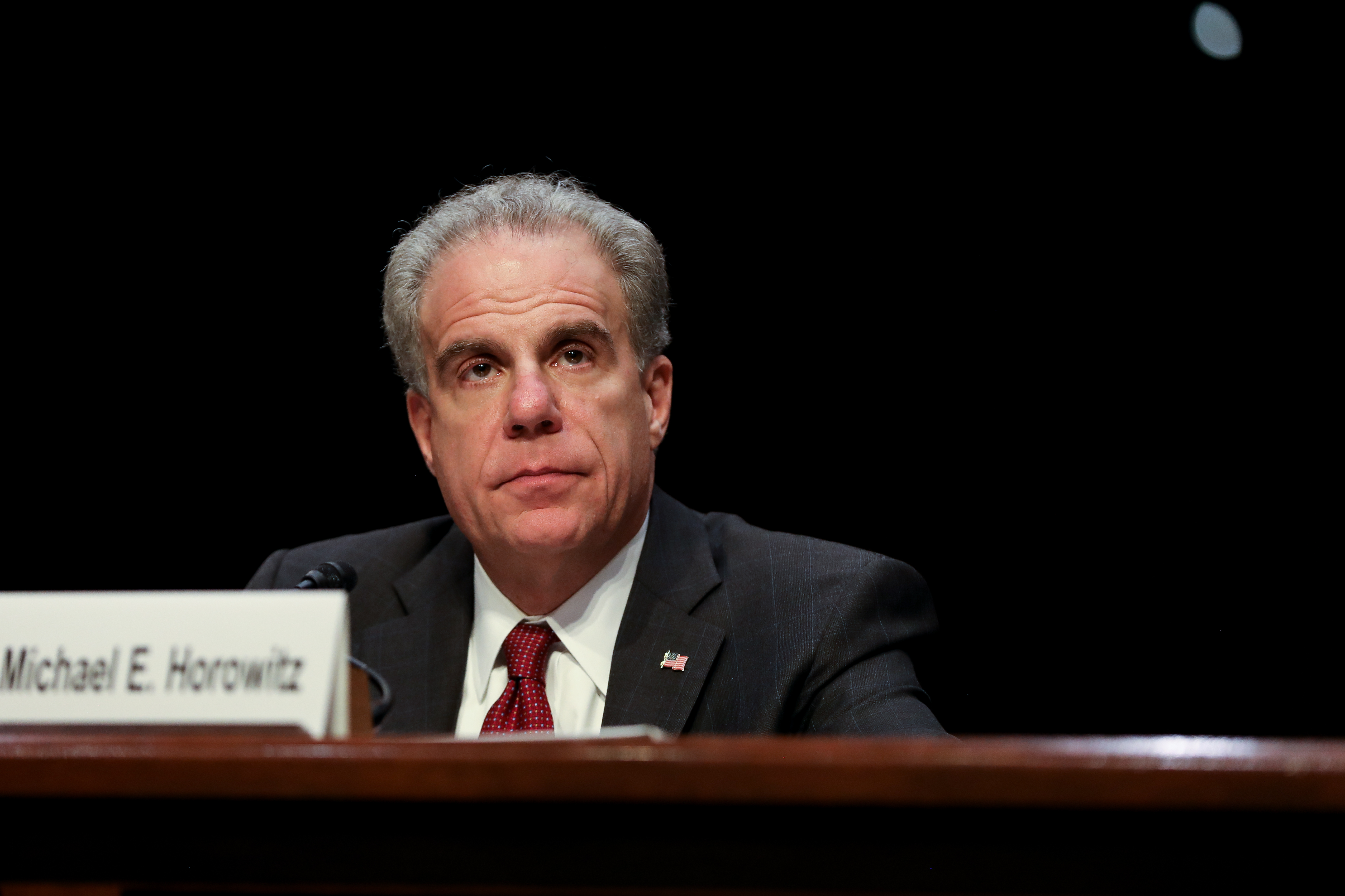 Department of Justice Inspector General Michael Horowitz