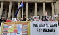 Protest Calls for Termination of China’s Belt and Road Agreement in Victoria