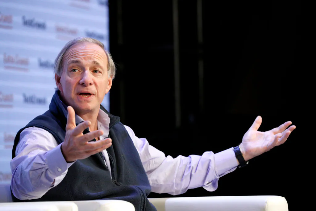 Ray Dalio speaks onstage during TechCrunch Disrupt San Francisco 2019 at Moscone Convention Center in San Francisco on Oct. 2, 2019. (Kimberly White/Getty Images for TechCrunch)