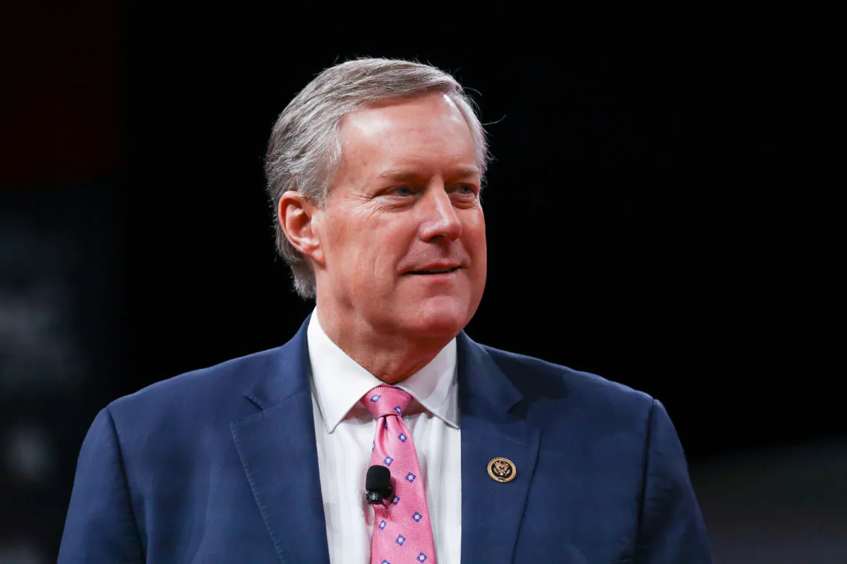 Rep. Mark Meadows (R-N.C.) at the CPAC convention in National Harbor, Md., on Feb. 28, 2019. (Charlotte Cuthbertson/The Epoch Times)