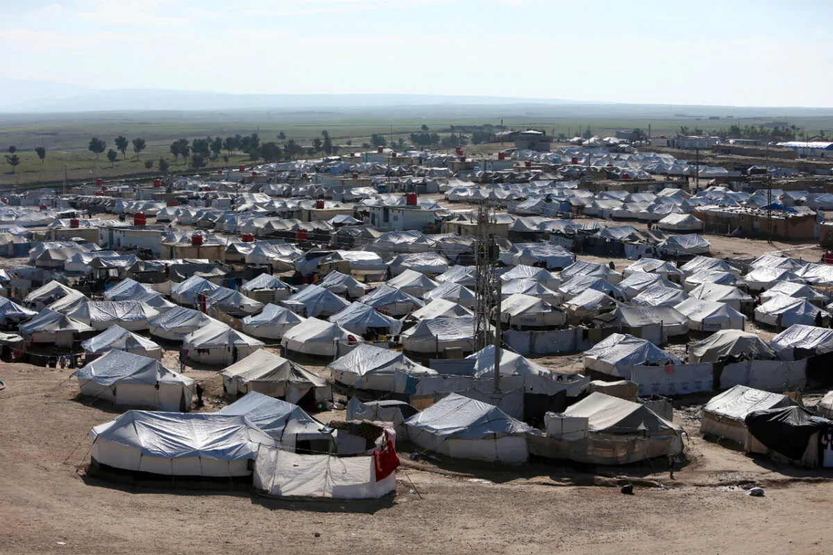 A general view of al-Hol displacement camp in Hasaka governorate, Syria April 2, 2019. (Ali Hashisho/Reuters/File Photo)