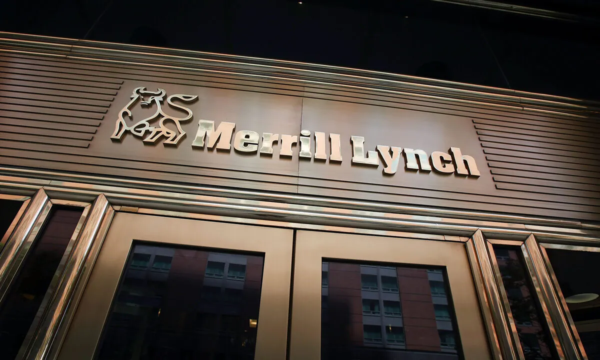 The Merrill Lynch offices in New York on July 18, 2008.  (Mario Tama/Getty Images)