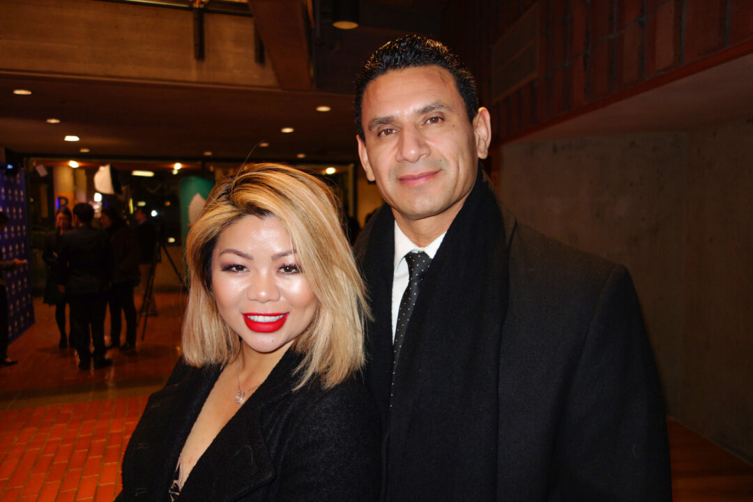 Richard Alvarez and Lisa Nguyen enjoyed Shen Yun Performing Arts together at Zellerbach Hall in Berkeley, Calif., on Dec. 21, 2019. (Gary Wang/The Epoch Times)