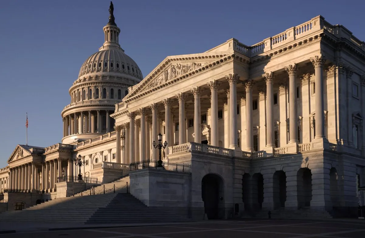 The Senate side of the Capitol is seen on the morning of Dec. 19, 2019. (J. Scott Applewhite/AP Photo)