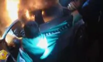 Driver Trapped in Burning Car Rescued by Texas Deputies in Dramatic Video