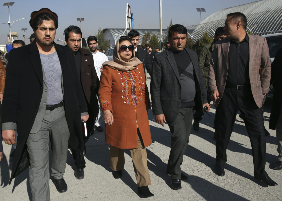 Hawa Alam Nuristani, chief of Election Commission of Afghanistan