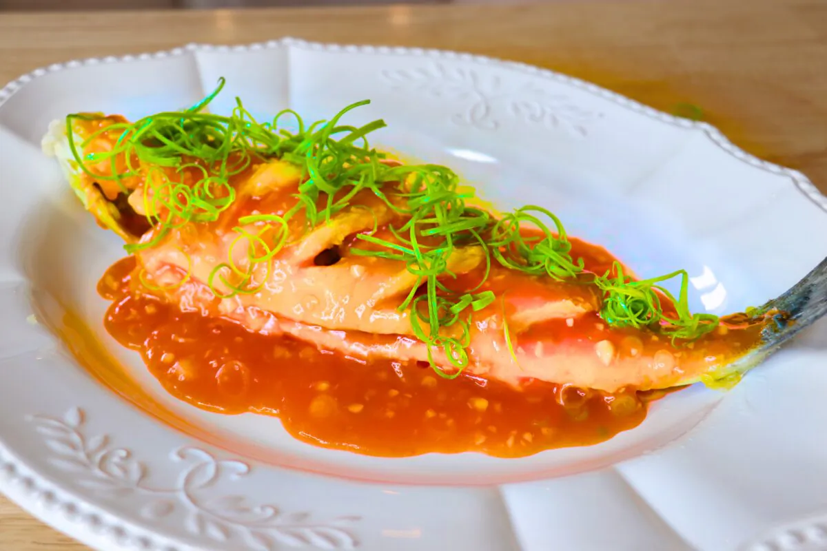 Sweet and sour fish. (CiCi Li)