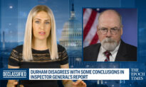 Durham Disagrees With Some Conclusions in Inspector General’s Report