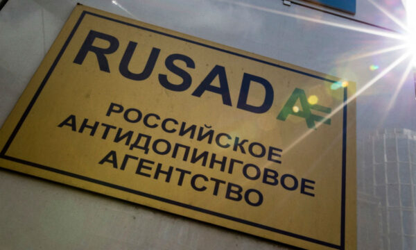 Russian National Anti-doping Agency sign