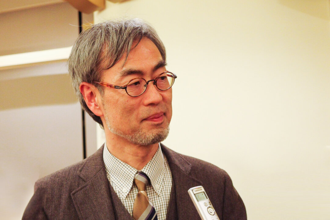 Hirose Yukio, Professor of Psychiatry at Aichi University of Education, attended Shen Yun Performing Arts New York Company’s premiere at Aichi Prefectural Art Theater in Japan’s Nagoya on the evening of Dec. 25, 2019. (Wu Lili/The Epoch Times)
