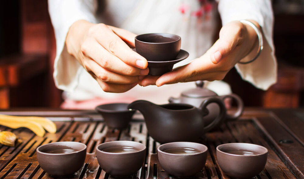 A tea ceremony. (Shutterstock)