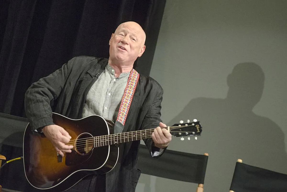 Neil Innes attends "50 Years: The Beatles" panel discussion at Ed Sullivan Theater on February 9, 2014 in New York City. (Photo by Kris Connor/Getty Images)