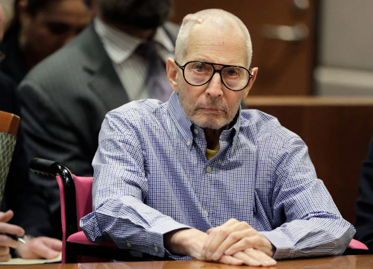 Robert Durst sits in a courtroom in Los Angeles, Calif., on Dec. 21, 2016. (Jae C. Hong, Pool/AP Photo)