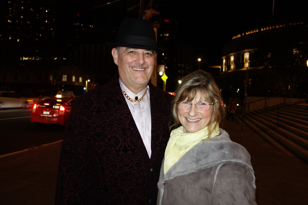 Lorna and Philip Gosvener enjoyed watching Shen Yun at the San Francisco War Memorial Opera House on Jan. 4, 2020. (Gary Wang/The Epoch Times)