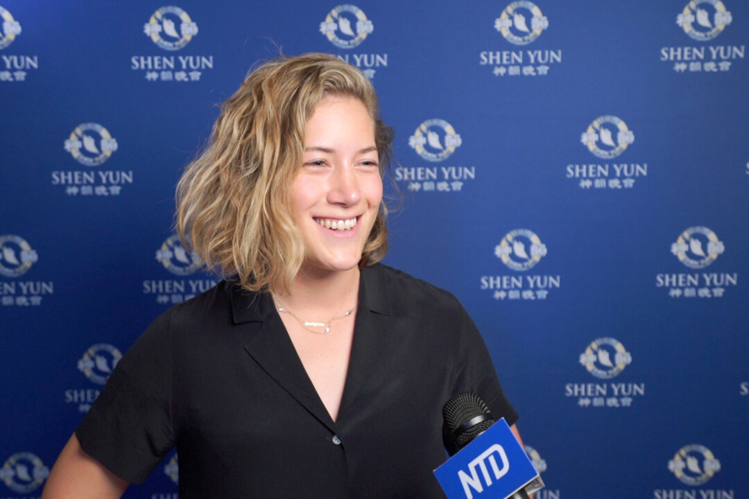 Nicole Zak enjoyed Shen Yun at the San Francisco War Memorial Opera House on Jan. 4, 2020. (NTD Television)
