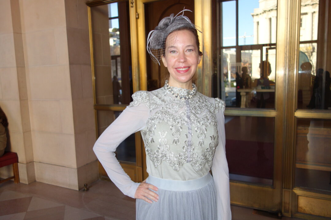Margot Rudell attended Shen Yun at the San Francisco War Memorial Opera House on Jan. 5, 2020. (Gary Wang/The Epoch Times)
