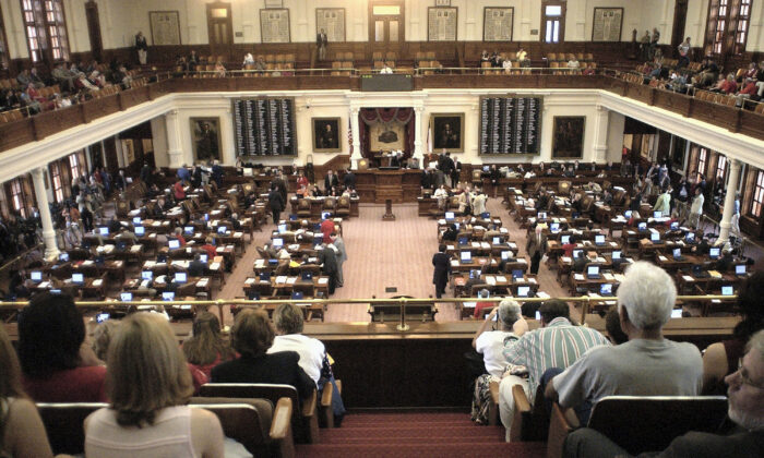 The Texas State Legislature in session in Austin, Texas, on May 16, 2003.  (Matt Archer/Getty Images)