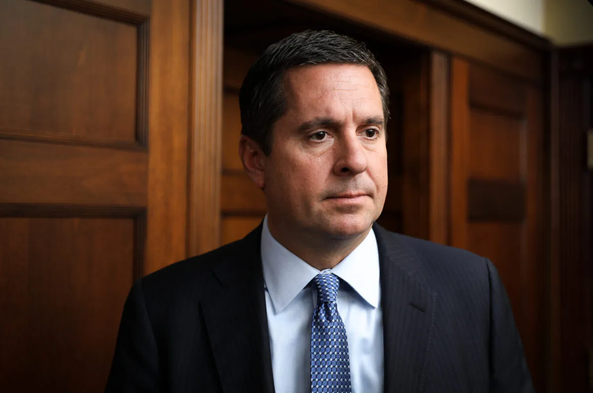 Rep. Devin Nunes (R-Calif.) on Capitol Hill on Oct. 28, 2019. (Samira Bouaou/The Epoch Times)