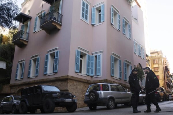 Security Ghosn house