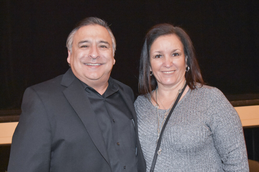 Edward Diaz De Leon, Western U.S. sales director for a pharmaceutical company, attended Shen Yun Performing Arts with his wife, Gabriella, at Fort Worth's Bass Performance Hall on Jan 6, 2020. (Amy Hu/The Epoch Times) 