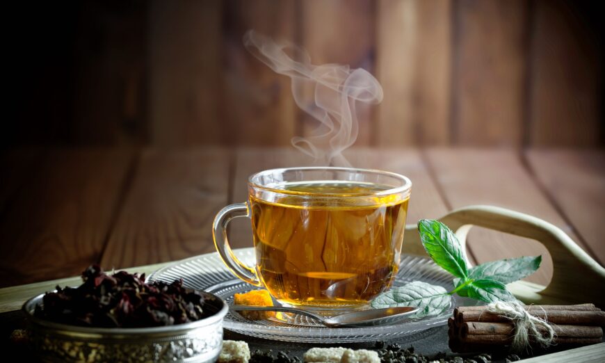 A soothing cup of tea can be just the thing to help you perk up and fight off disease. (Zadorozhnyi Viktor/Shutterstock)