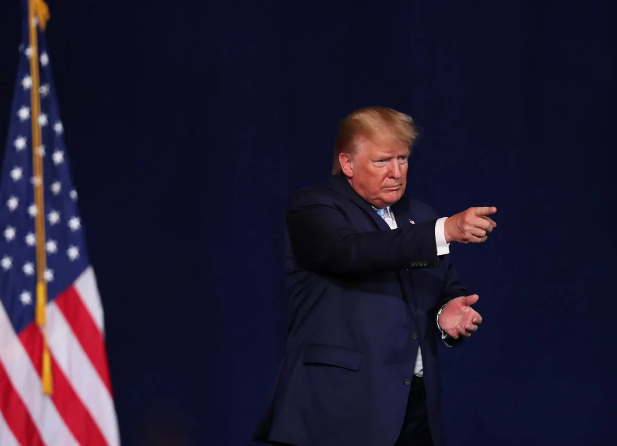 President Donald Trump speaks during a 'Evangelicals for Trump' campaign event held at the King Jesus International Ministry on January 03, 2020 in Miami, Florida. (Joe Raedle/Getty Images)