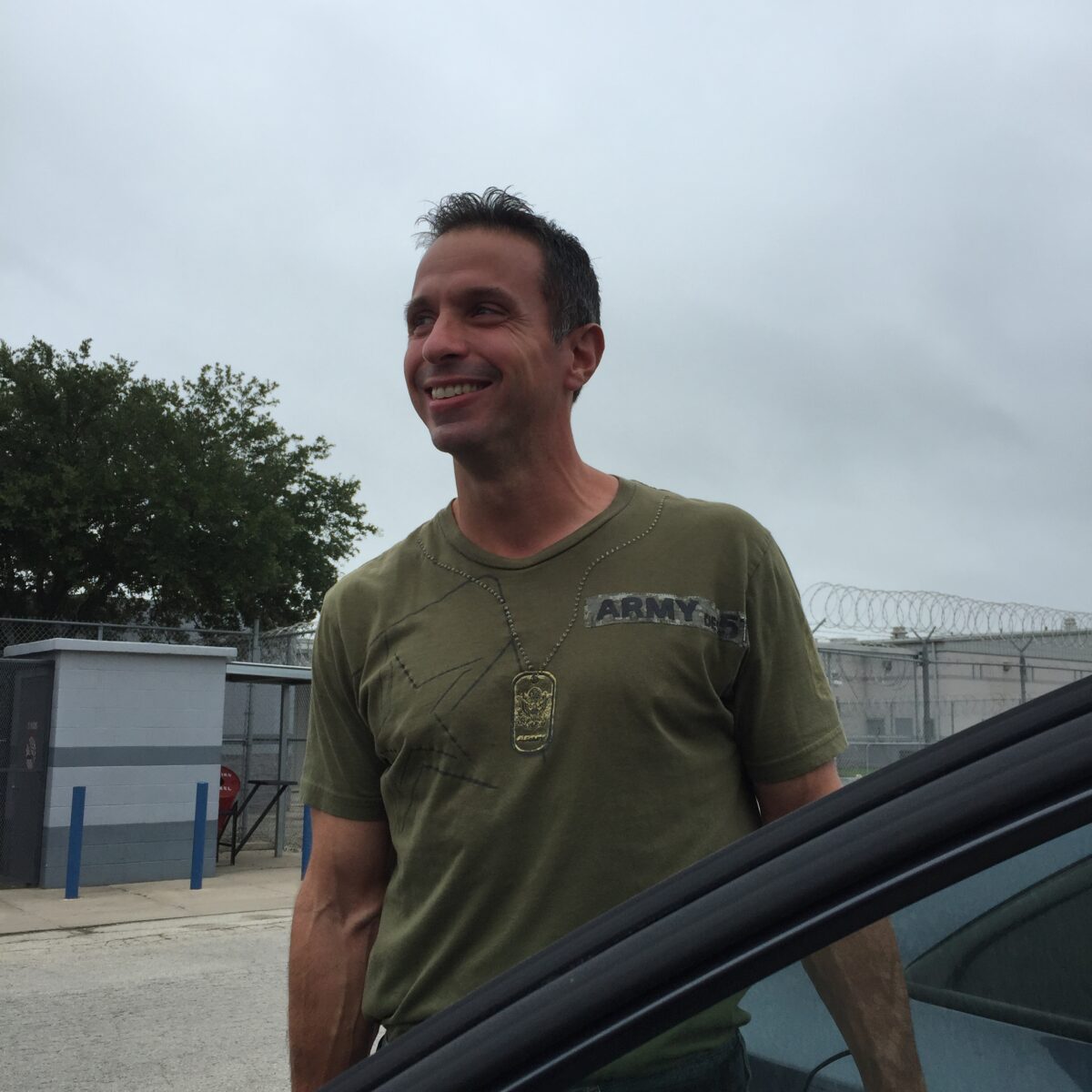 Walking out of prison