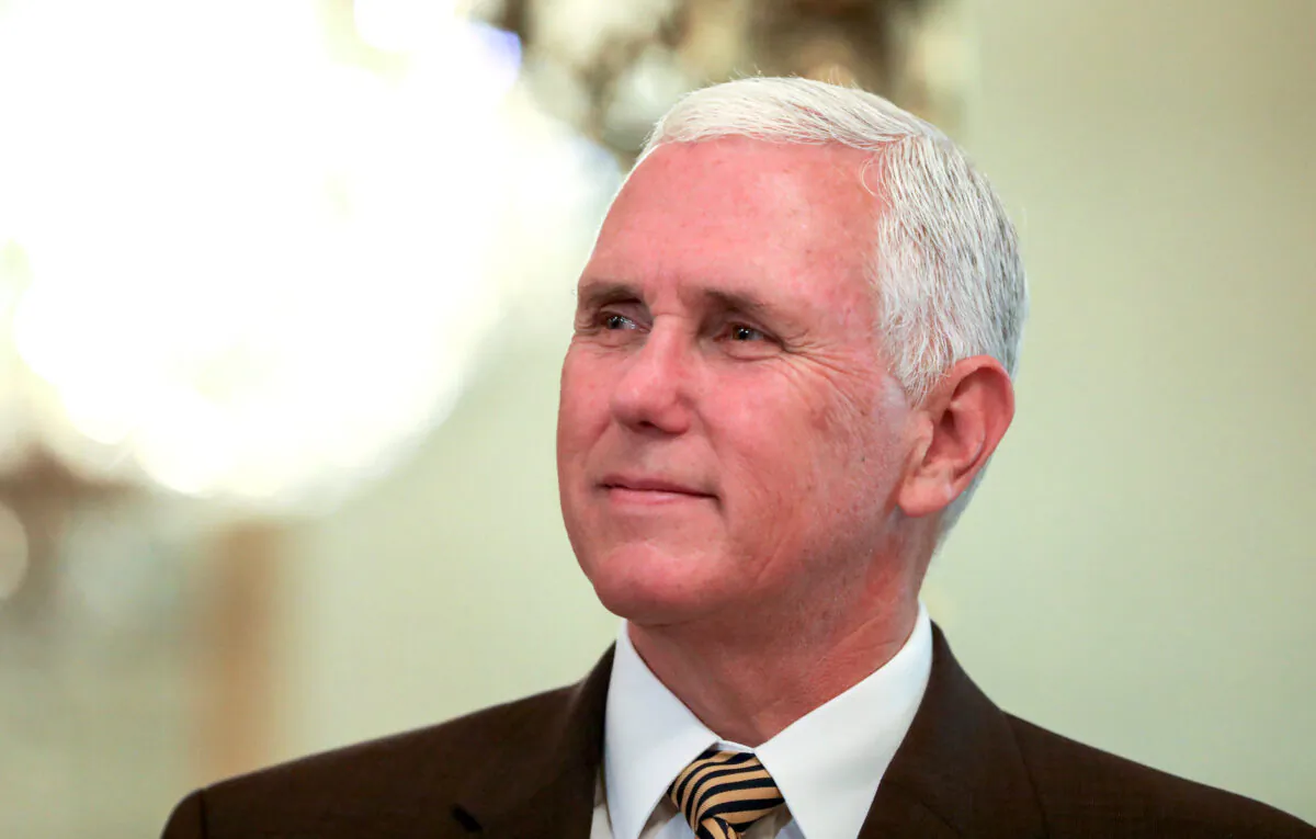 Vice President Mike Pence at the White House in Washington on July 23, 2018. (Samira Bouaou/The Epoch Times)