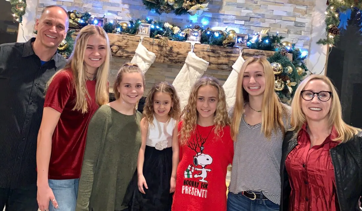The Benzel family during Christmas 2019. (Julianne Benzel)