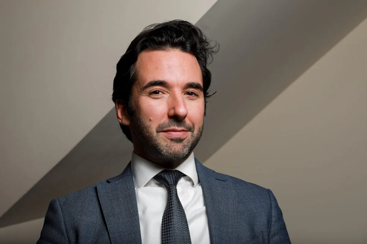 David Azerrad, assistant professor and research fellow at Hillsdale College’s Van Andel Graduate School of Government in Washington, on Dec. 17, 2019. (Samira Bouaou/The Epoch Times)