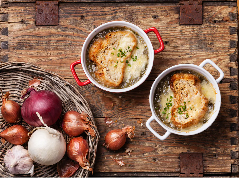 French onion soup. (Shutterstock)